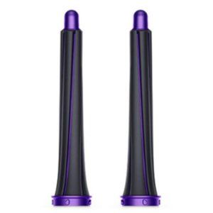Dyson Airwrap 0.8 inch Long Barrels in Black and Purple